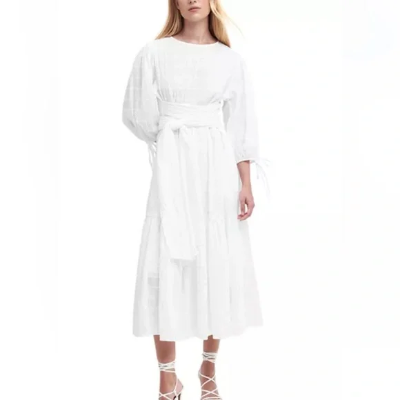 Barbour Kelburn Midi Dress USA 8 NWT - Picture 1 of 8